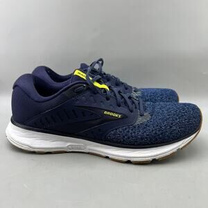 Brooks Range 2 Running Shoes Men Size 10 D Blue White Mesh Comfort Low Sneakers
